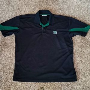 Men's 2XL University of Hawaii golf shirt